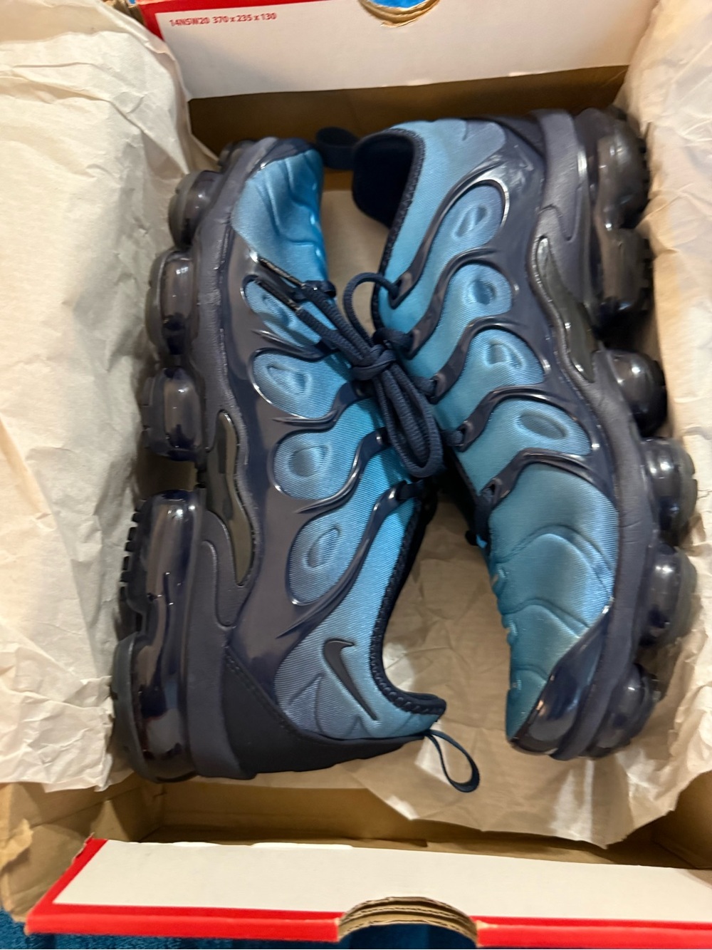 Nike Air VaporMax Plus 'Photo
Blue' sneakers in Men's size 12